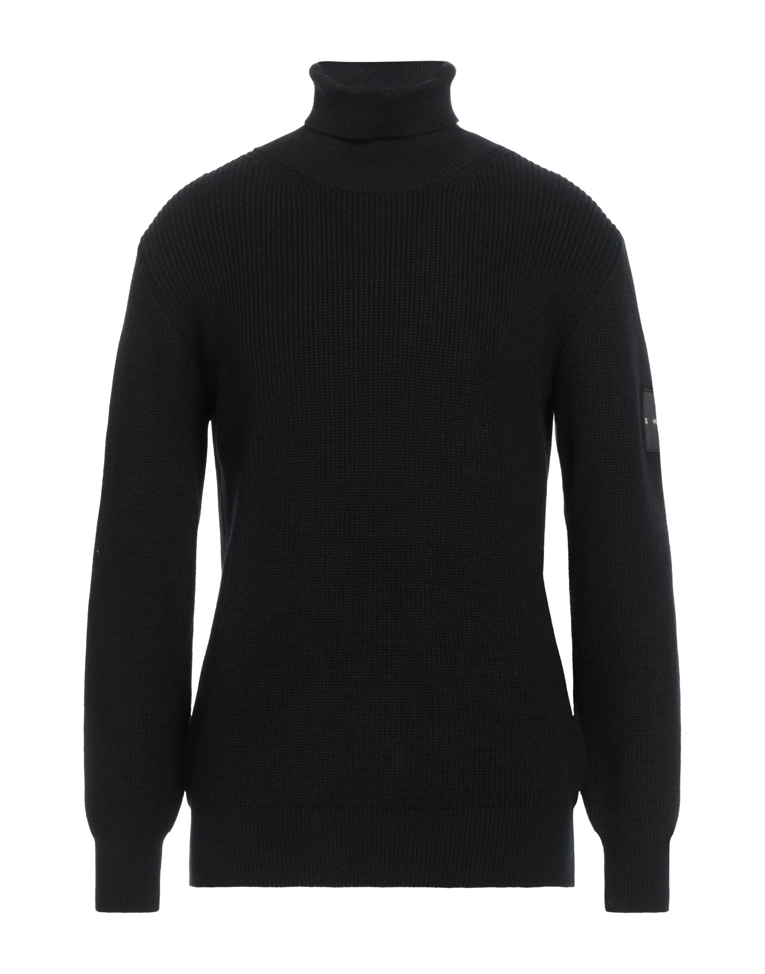 SHOE® Rollkragenpullover Herren Schwarz von SHOE®