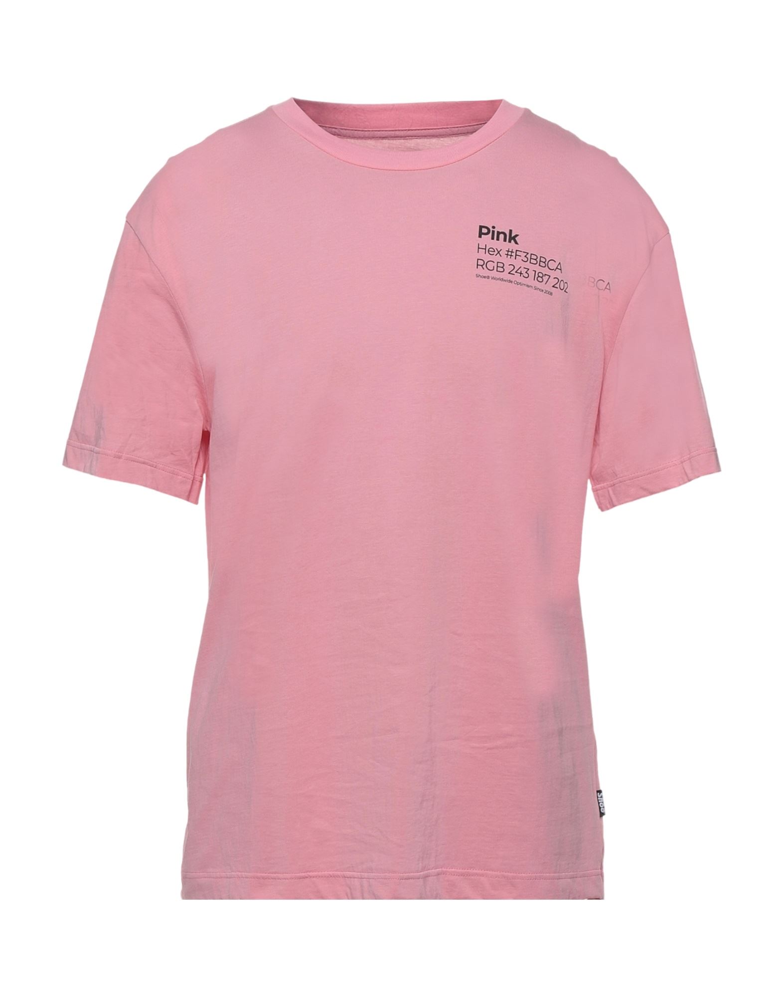 SHOE® T-shirts Herren Rosa von SHOE®