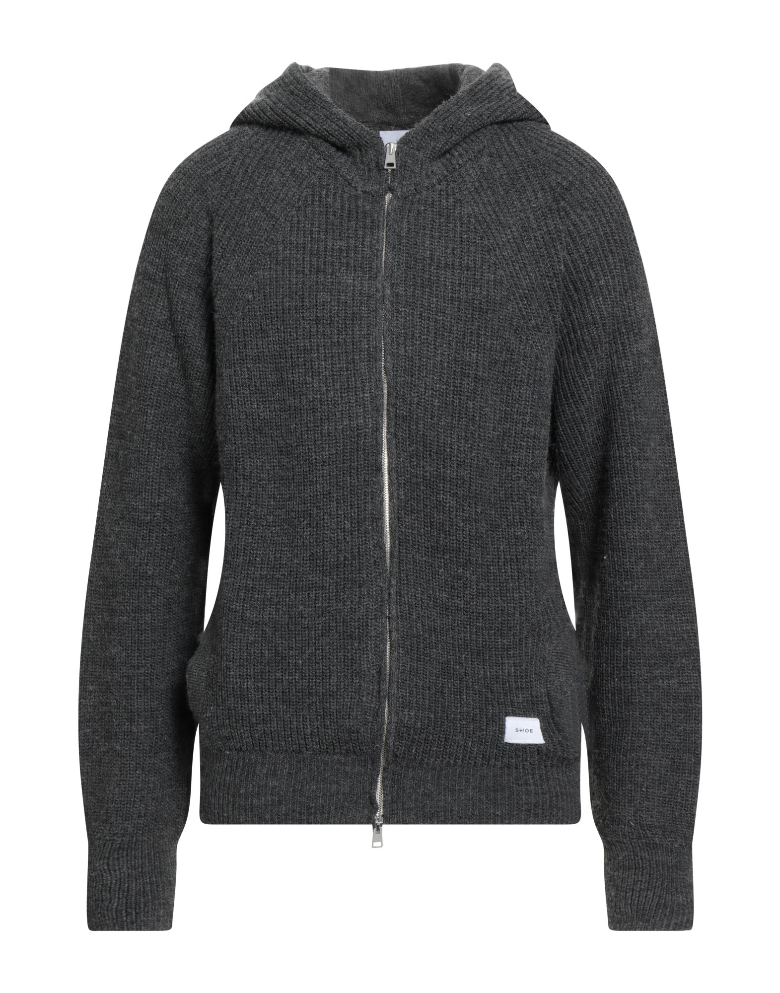 SHOE Strickjacke Herren Braungrau von SHOE