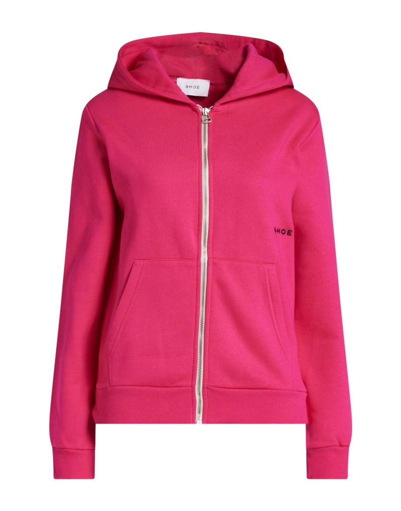 SHOE Sweatshirt Damen Fuchsia von SHOE