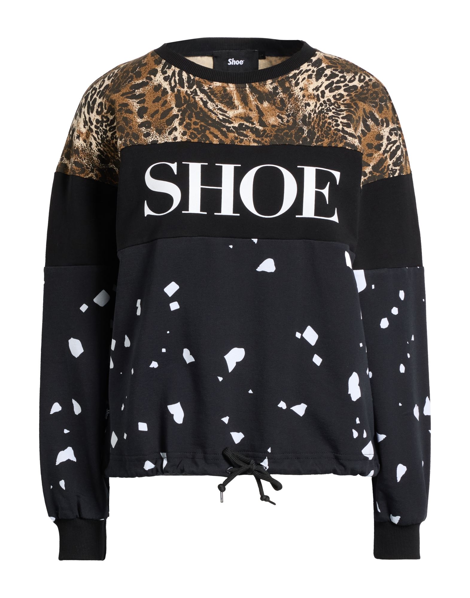 SHOE Sweatshirt Damen Schwarz SHOE Sweatshirt Damen Schwarz von SHOE