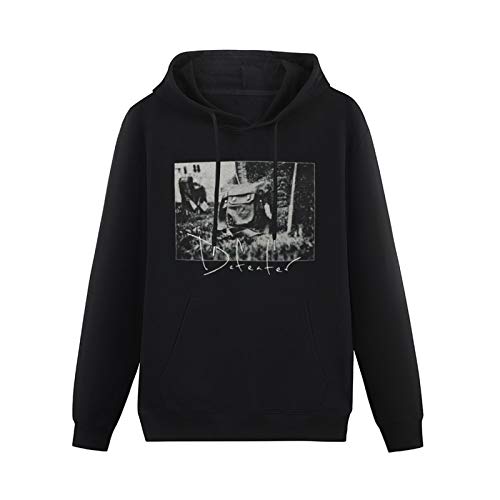 Defeater Rabbit Foot Hoodies Pullover Long Sleeve Sweatshirts Black XL von SHOIAY