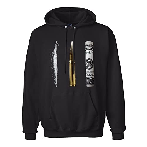 Mens Pa_B_Lo Esc?Obar NAR?Cos Casual Wears Christmas Hoodie Hoody Sweatshirt Black L von SHOIAY