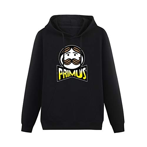 Primus Punk Logo Hoodies Pullover Long Sleeve Sweatshirts Black XXL von SHOIAY