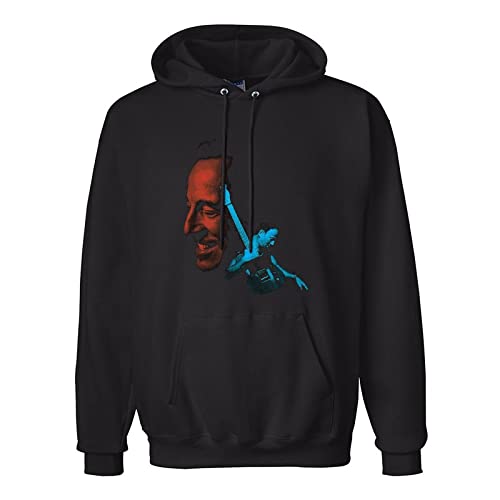 SHOIAY Bruce and Springsteen Bruce and Springsteen Humor Graphic Hoodie Hoody Sweatshirt Black XXL SHOIAY Bruce and Springsteen Bruce and Springsteen Humor Graphic Hoodie Hoody Sweatshirt Black XXL von SHOIAY