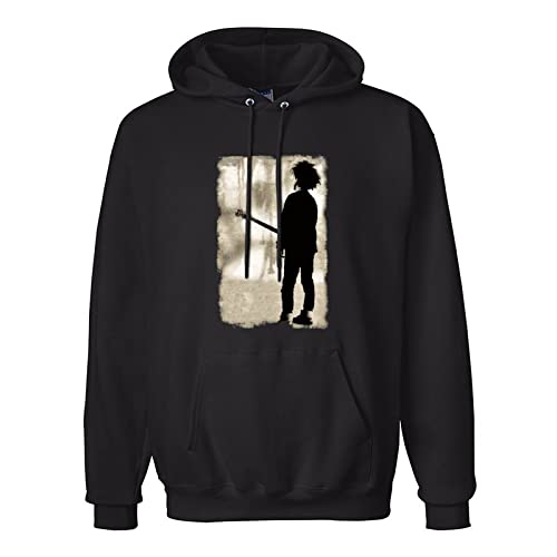 SHOIAY The C`U`R`E 'B*O*Y*S Don't C*R*Y' Hoodie Hoody Sweatshirt Black L von SHOIAY