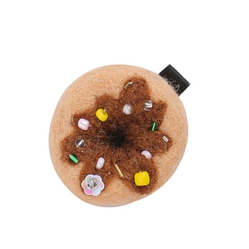 Beliebte Donut-Haarspange für Erwachsene und Mädchen, Cartoon-Haarnadel, schöne Haarspangen, seitlicher Pony, Einkaufs-Haarnadel von SHOOYIO