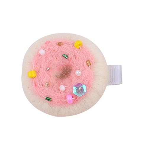 Beliebte Donut-Haarspange für Erwachsene und Mädchen, Cartoon-Haarnadel, schöne Haarspangen, seitlicher Pony, Einkaufs-Haarnadel von SHOOYIO