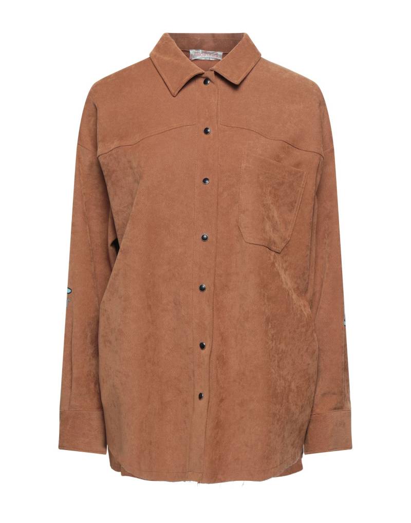 SHOPART Hemd Damen Braun von SHOPART