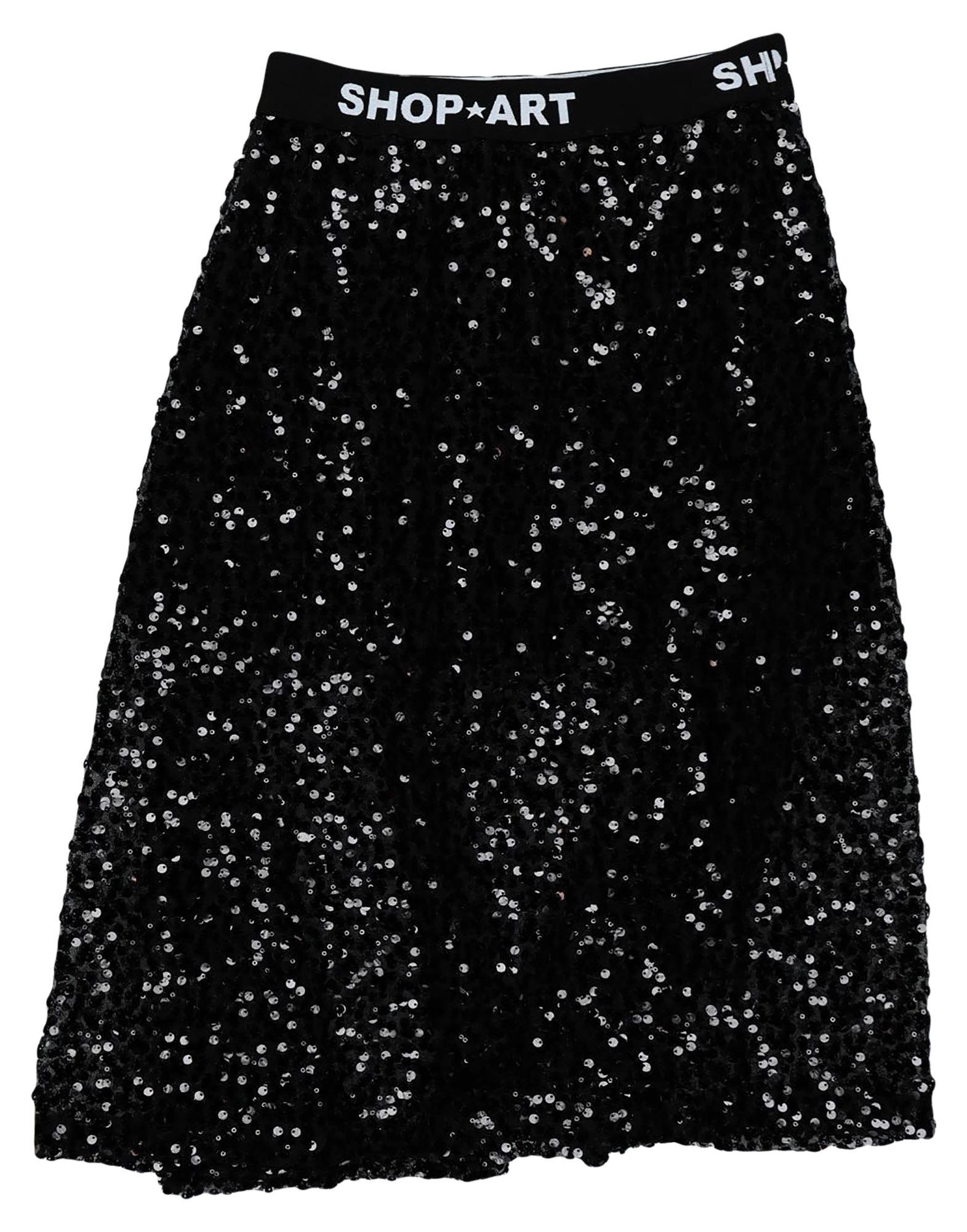 SHOP ★ ART Midi-rock Damen Schwarz von SHOP ★ ART