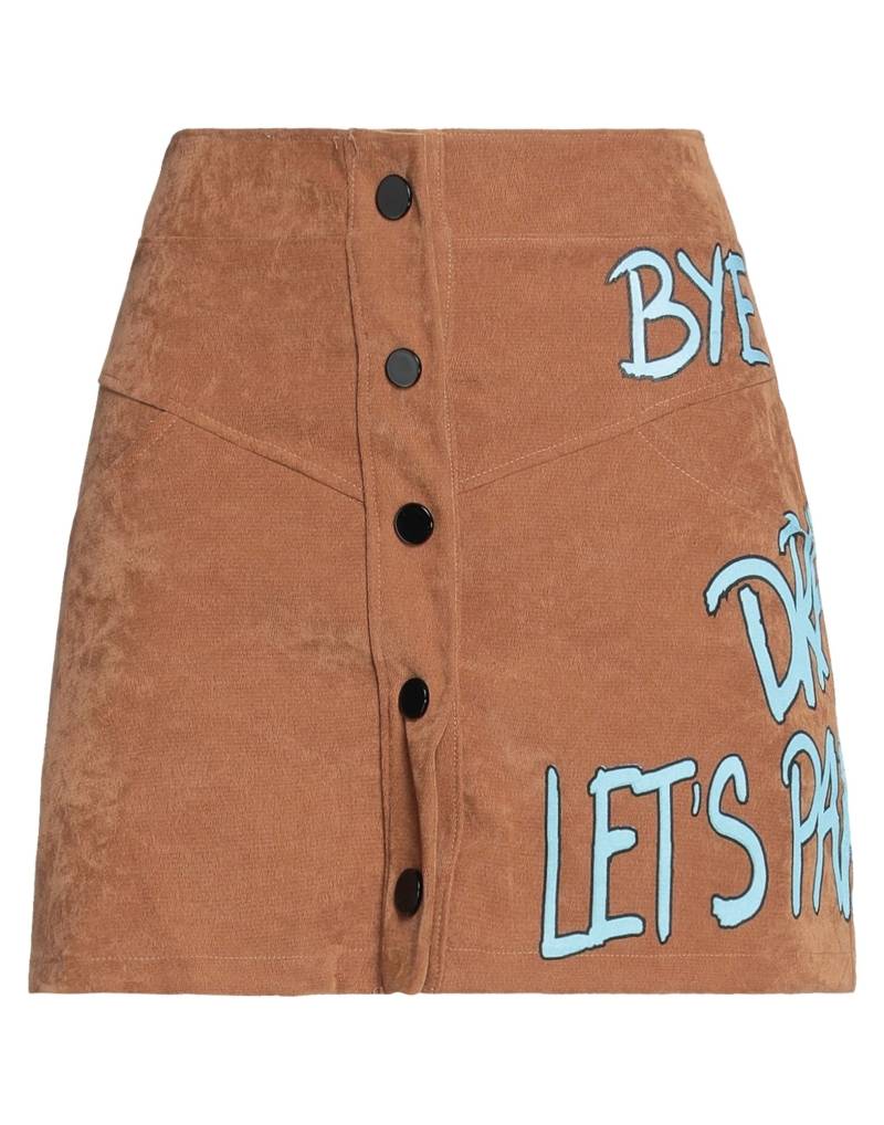 SHOPART Minirock Damen Kamel von SHOPART