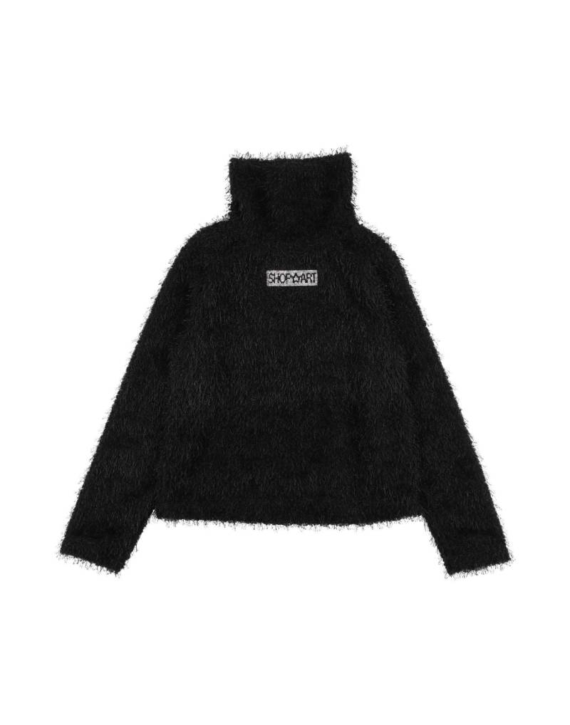 SHOPART Rollkragenpullover Kinder Schwarz von SHOPART