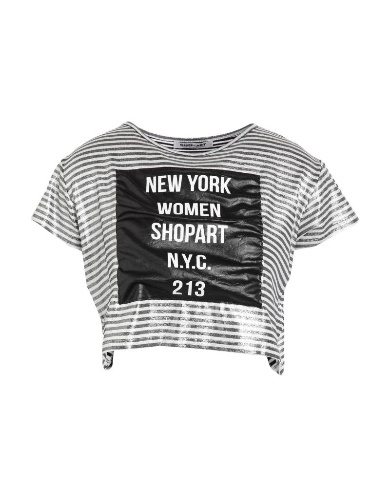 SHOPART T-shirts Damen Silber von SHOPART