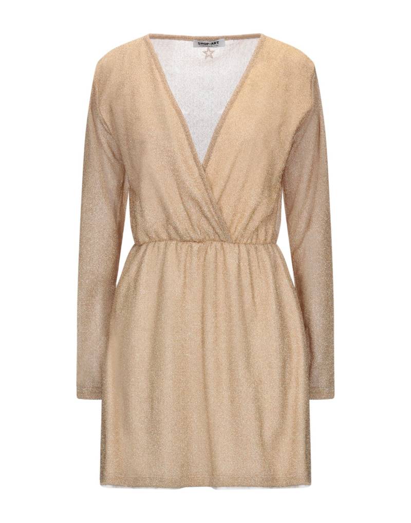 SHOPART Mini-kleid Damen Gold von SHOPART
