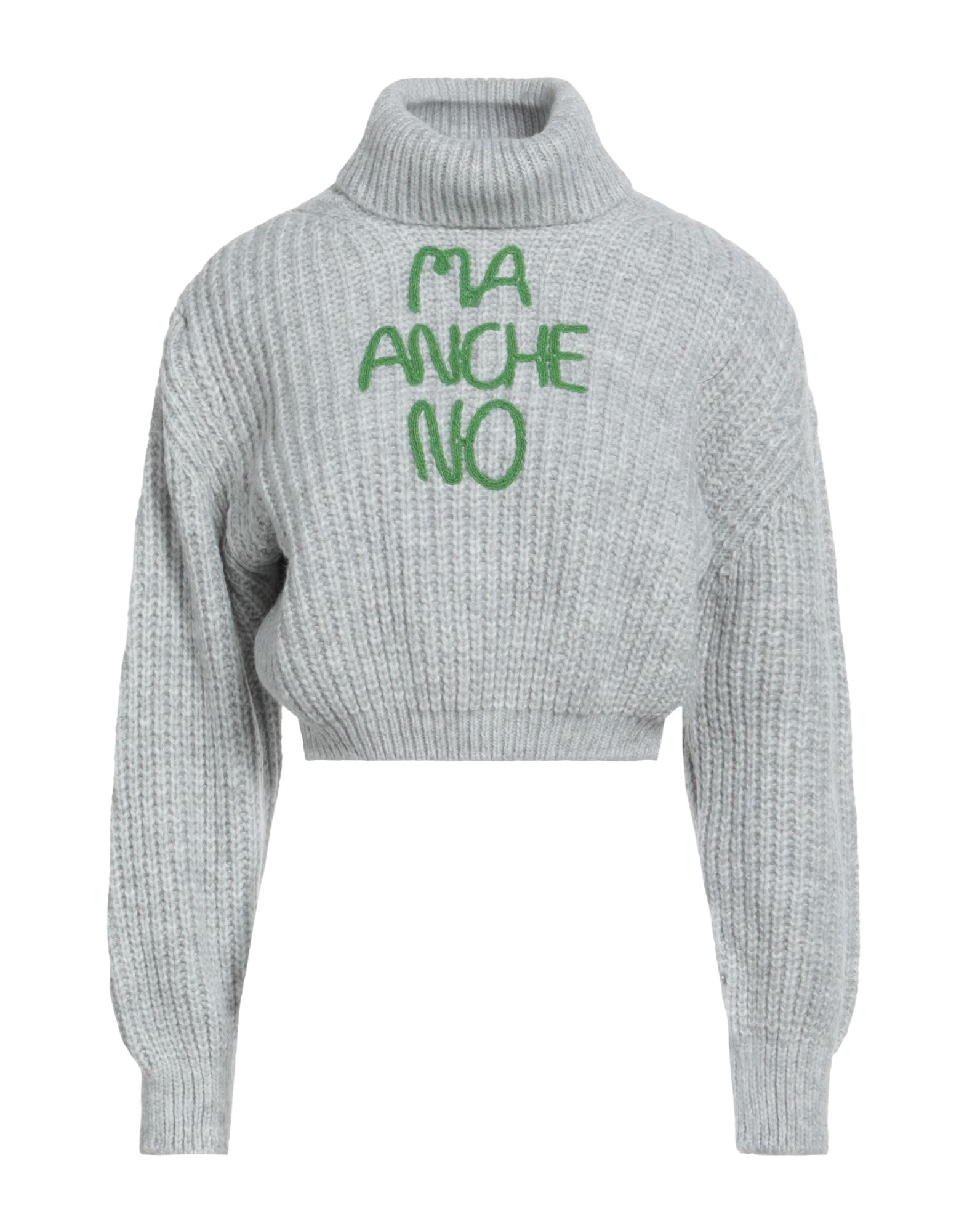 SHOPART Rollkragenpullover Damen Hellgrau von SHOPART