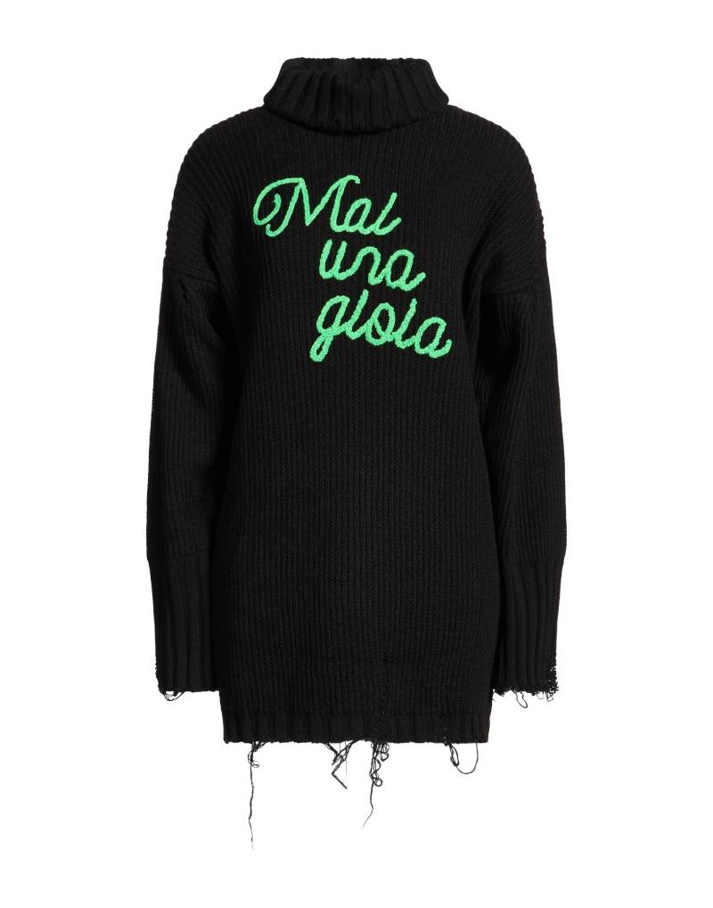 SHOPART Rollkragenpullover Damen Schwarz von SHOPART