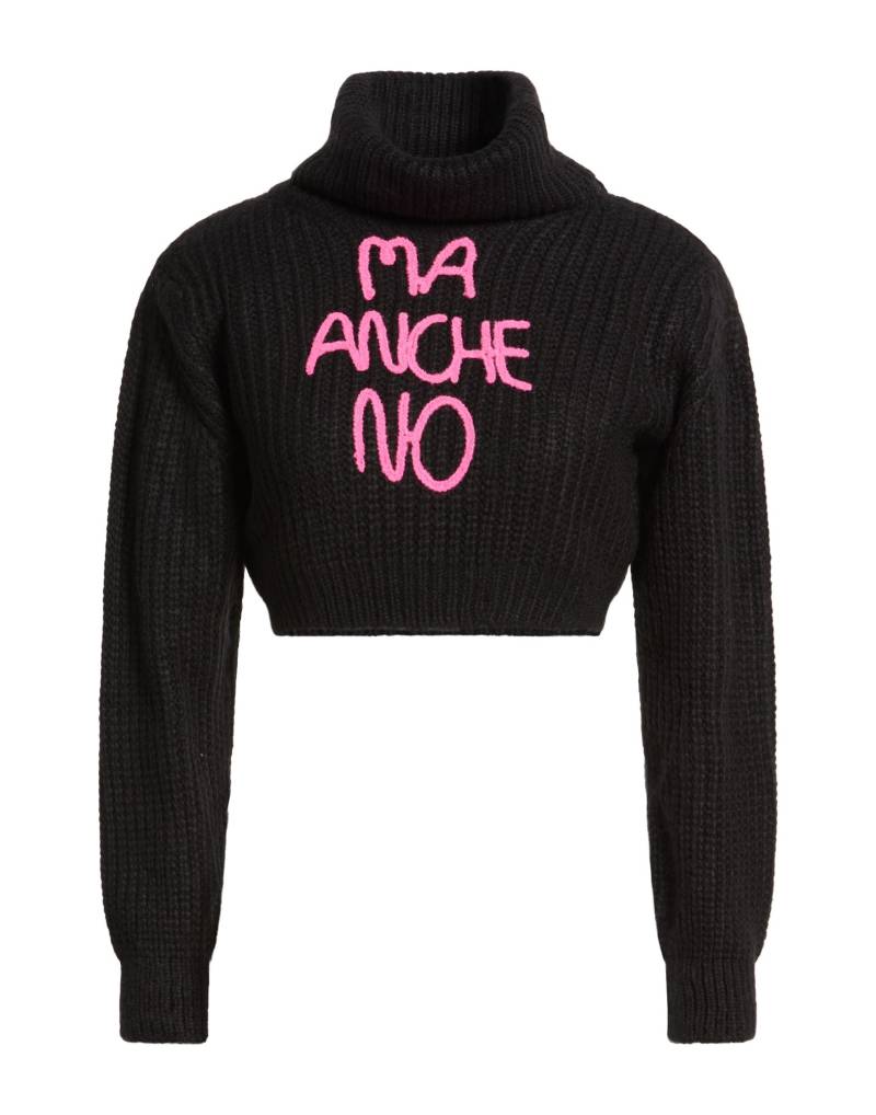 SHOPART Rollkragenpullover Damen Schwarz von SHOPART