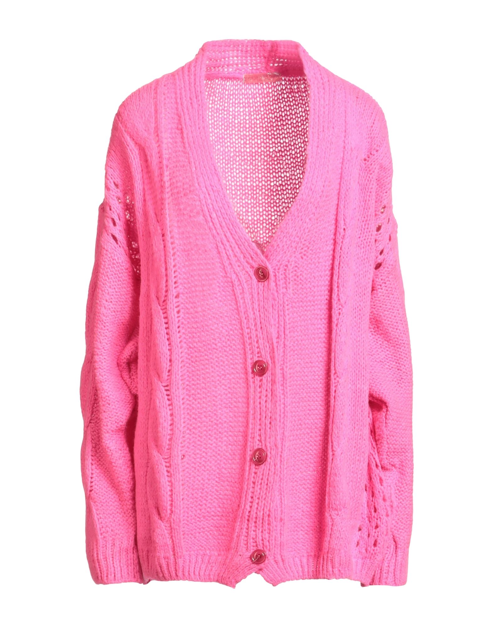 SHOPART Strickjacke Damen Fuchsia von SHOPART