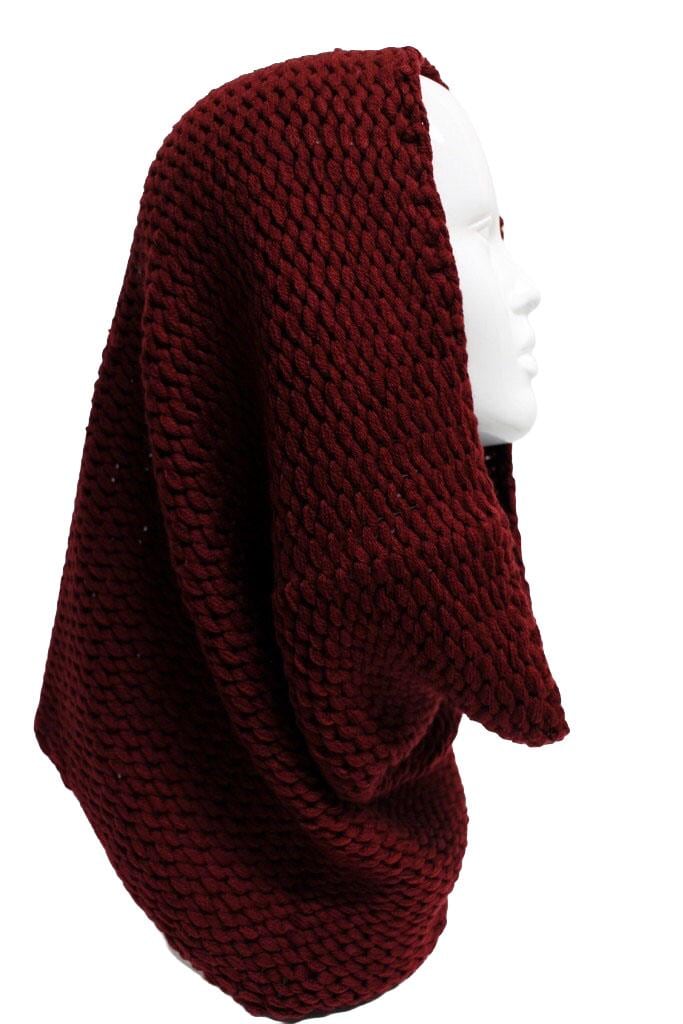 Roter Gestrickter Schal/Loop Unisex Artikel Männer Frauen Roter Gestrickter Schal/Loop Unisex Artikel Männer Frauen von SHOPIKA