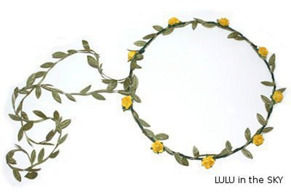 Festival Blumen Haarband/Girlandenkopf Kleid Gelb Festival Blumen Haarband/Girlandenkopf Kleid Gelb von SHOPLULUINTHESKY