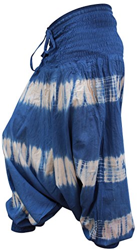 SHOPOHOLIC FASHION Hippie Bunt Batik Baggy Haremshose, Locker Sitzend Hose - NEU Tyedye 2, One Size SHOPOHOLIC FASHION Hippie Bunt Batik Baggy Haremshose, Locker Sitzend Hose - NEU Tyedye 2, One Size von SHOPOHOLIC FASHION