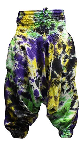 SHOPOHOLIC FASHION Hippie Bunt Batik Baggy Haremshose, Locker Sitzend Hose - Neu Batik 4, One Size SHOPOHOLIC FASHION Hippie Bunt Batik Baggy Haremshose, Locker Sitzend Hose - Neu Batik 4, One Size von SHOPOHOLIC FASHION