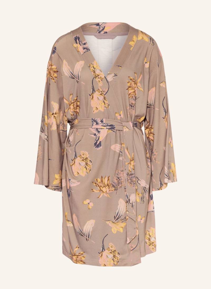 Short Stories Damen-Morgenmantel beige von SHORT STORIES