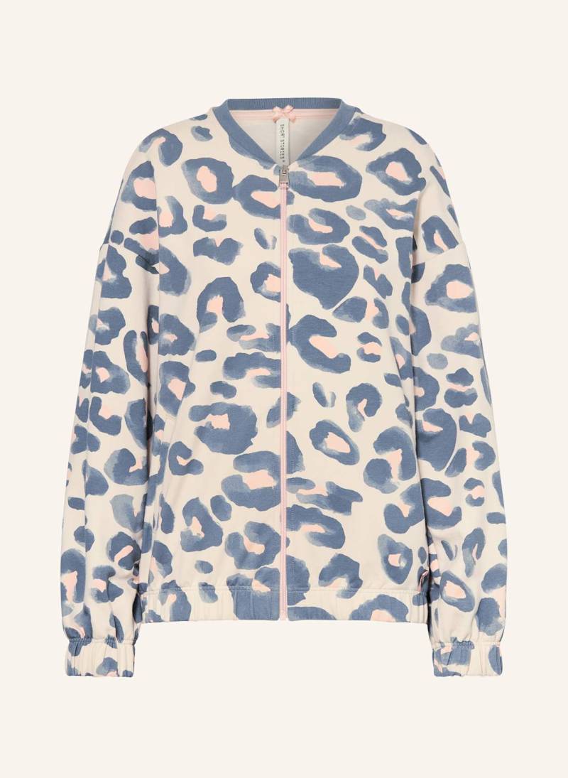 Short Stories Lounge-Sweatjacke weiss von SHORT STORIES