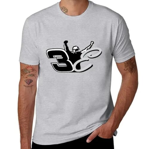 Earnhardt SR Dale Big e Acrylic Trending T-Shirt Plus Size t Shirts tees Plus Size Tops Clothes for Men 2 Grey L von SHOUZUREN