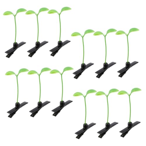 SHOWERORO 12stücke Pflanzenhaarspangen Süße Haarnadeln Für Mädchen Kreative Haarspangen Für Alltag Und Cosplay von SHOWERORO