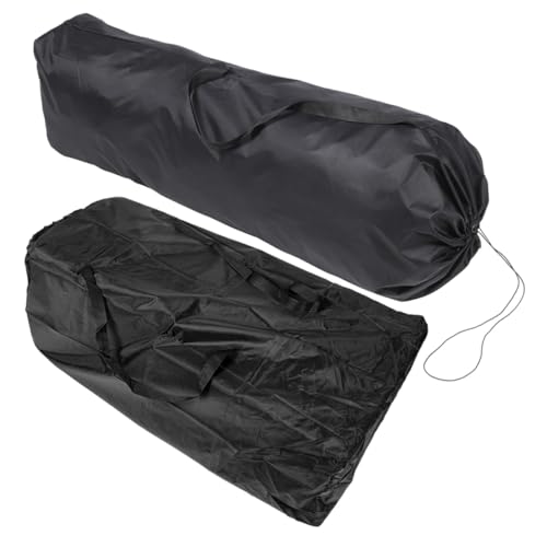 SHOWERORO 2 Stück Doppelte Kinderwagen Reisetasche mit Robustem Schützende Gate Check Tasche Praktische Aufbewahrung mit Doppel schultergurten für Eltern Unterwegs Passend für Modelle Mit von SHOWERORO