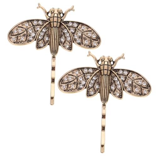 SHOWERORO 2stücke Haarnadeln Libellen Vintage Haarspangen Dekorative Für Frauen Mädchen Party Zubehör Accessoires Schmuck Frisur von SHOWERORO
