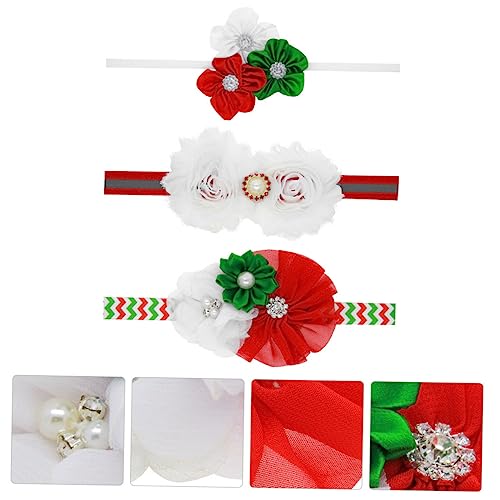 SHOWERORO Stirnband Blumen Kopfbedeckung Für Neugeborene Stirnband Mit Süßen Haardekorationen Kopfschmuck Für Babys von SHOWERORO