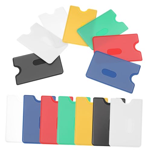 SHOWERORO 42stücke Teiliges PVC Kartenhüllen Robuste Id Kartenhülle Und Schutz Für Ausweise Verkehrskarten Und Transparente Ausweishüllen Für Vielseitige Nutzung von SHOWERORO