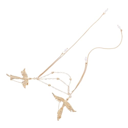 SHOWERORO Brosche mit Quasten und Imitationsperlen Vintage Tier Anstecknadel für Schals Hemden Hüte und Festliche Anlässe von SHOWERORO