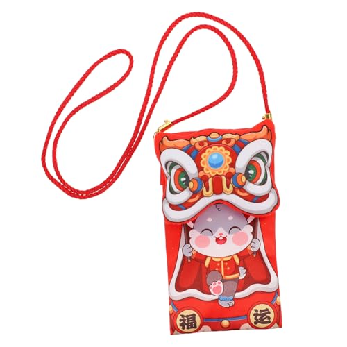 SHOWERORO Chinesischer Rote Umschlag Für Jahr Hasen Glücksumschlag Für Neujahrsfest Dekoriert Mit Niedlichen Hasenmotiv Für Geldgeschenke von SHOWERORO