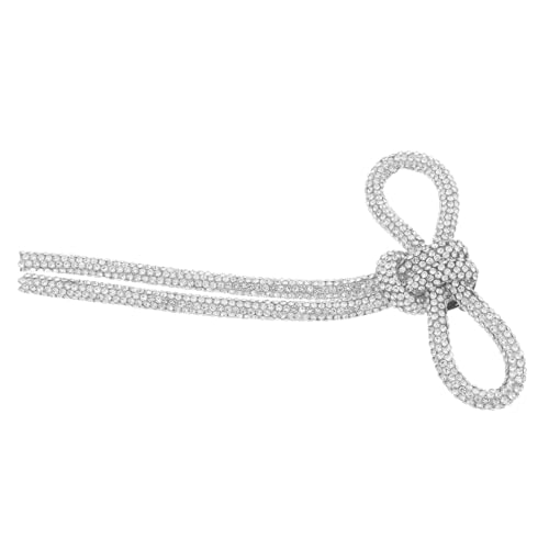 SHOWERORO Glitzernde Schleifenbrosche für Damen Anstecknadel mit Funkelnden Strasssteinen Vielseitig für Anzüge Kleider Taschen Stilvolles Zubehör für Besondere Anlässe von SHOWERORO