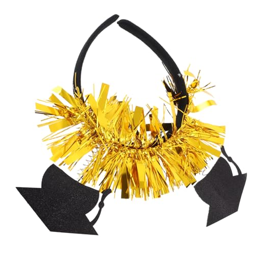 SHOWERORO Graduation Mini Hat Headband Für Stilvolle Abschlusskappen-stirnbänder Für Festlichkeiten Und Abschlusspartys Hochwertige Dekoration Für Graduierungen Und Feiern von SHOWERORO