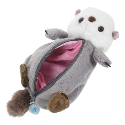 SHOWERORO Kawaii Plüsch Federmäppchen Kreative Stift-Organizer Für Mädchen Multifunktionale Kosmetiktasche Und Aufbewahrung Für Schreibwaren Für Schule Und von SHOWERORO