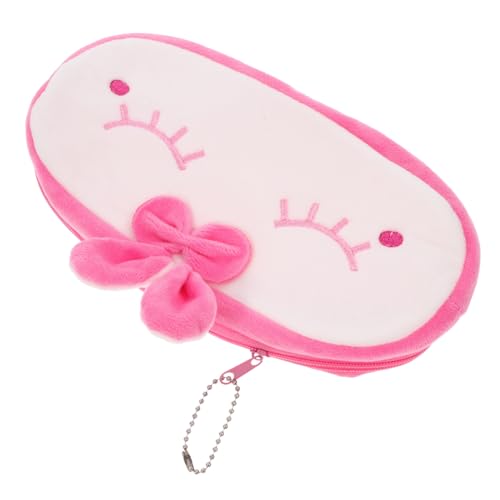 SHOWERORO Kawaii Tier Plüsch Stiftetui Mit Reißverschluss Niedliches Animationsdesign Für Schule Und Büro Praktischer Und Sicherer Stauraum Für Schreibwaren Für Erwachsene von SHOWERORO