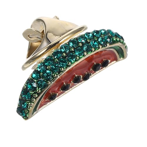 SHOWERORO Kreative Mini Wassermelonen Brosche Sommer Anstecknadel für Strandparty Japanischer Stil Schmuck für Kleidung Jacken Hüte Taschen von SHOWERORO
