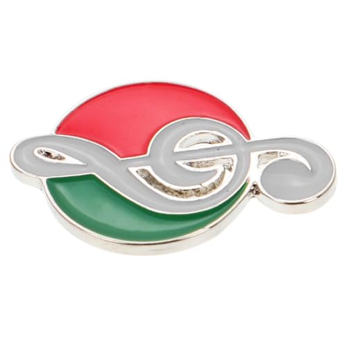 SHOWERORO Musikalische Noten Brosche aus Langlebiger Legierung Kreative Musikmotiv Anstecknadel Kleine Kompakte Schmuckbrosche für Jacken Kleider Rucksäcke und Hüte Einzigartiges Design für von SHOWERORO