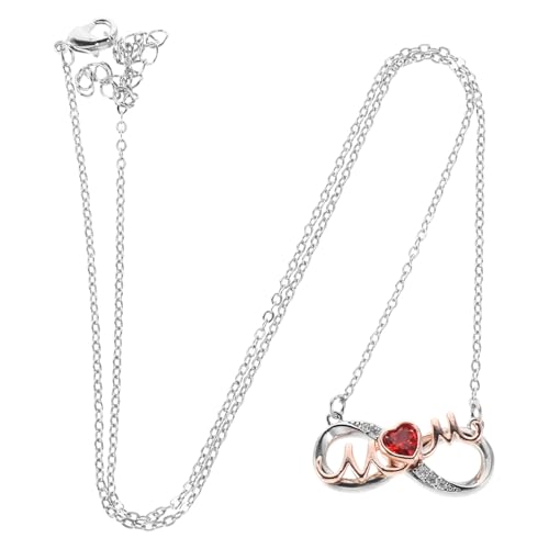 SHOWERORO Muttertags Halskette Damen Kette mit Herzanhänger Einzigartiges für Frauen Stilvolle Schmuck für Halskette im Minimalistischen Design SHOWERORO Muttertags Halskette Damen Kette mit Herzanhänger Einzigartiges für Frauen Stilvolle Schmuck für Halskette im Minimalistischen Design von SHOWERORO