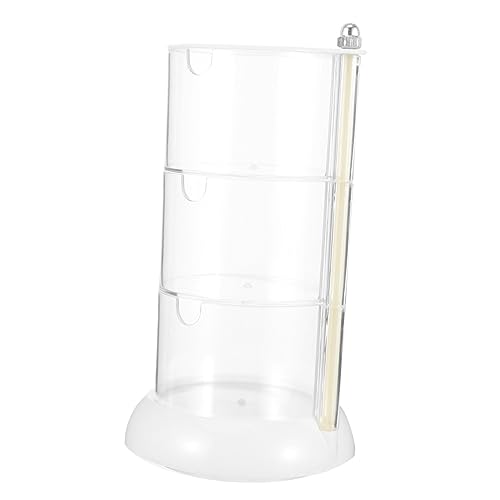 SHOWERORO Powder Puff Organizer Tragbarer Rotierender Kosmetik-organizer Für Make-up Schwämme Für Und Zuhause Mit Design Und Drei von SHOWERORO