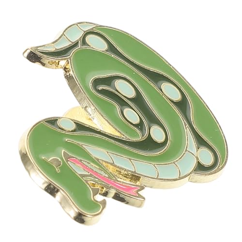 SHOWERORO Schlangen-brosche Jahr der Schlange Anstecknadel Metall Retro Tiermotiv Schmuck für Damen Stilvolles Accessoire zur Feier vom Chinesischen Tierkreisjahr von SHOWERORO
