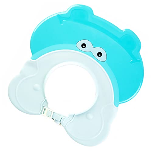 SHOWERORO Wasserdichte Duschhaube Für Kleinkinder Shampoo-gehörschutzhut Junge Mädchen Duschhüte Ohrenschutz Wasser Junge Mädchen Badekappe von SHOWERORO