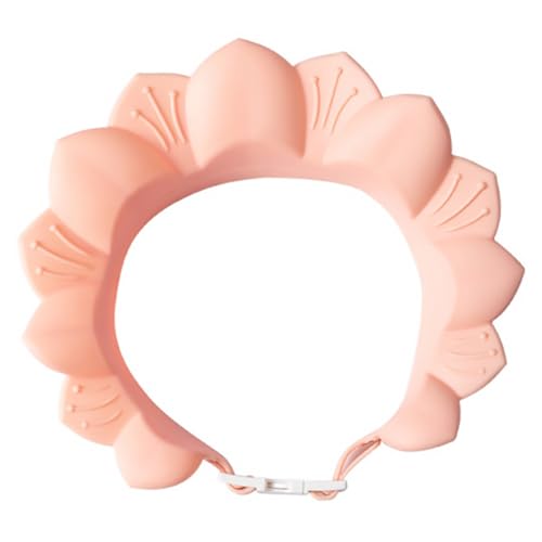 SHOWERORO Sonnenblumenförmige Shampoo-kappe Aus Flexiblen Silikon Für Kinder Verstellbar Und Auslaufsicher Passt Verschiedene Kopfgrößen von SHOWERORO