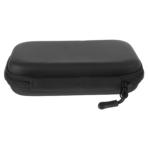 SHOWERORO Mikrofontasche Aus Pu-Leder Reise-etui Mit Mesh-schichtdesign Organizer Für Elektronik-zubehör Kabel-Organizer Tragbar Für Reisen Und Geschäftsreisen von SHOWERORO