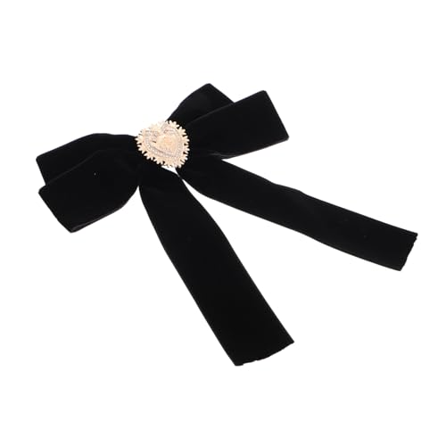 SHOWERORO Velvet Bowknot Brosche für Damen Große Schleifen brosche aus Samt und Zinklegierung Stilvolle Kragen Mode anstecknadel Vielseitiges Accessoire für Hemden Taschen und Hüte von SHOWERORO
