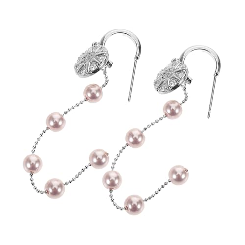 SHOWERORO Vielseitige Perlenohrringe mit Französischem Stil Leichter Komfort Stern Design Ohrstecker für Hochzeit Strand Party und Alltag von SHOWERORO